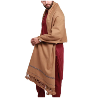 Kashmiri Dhussa Shawl For Men - Image 2